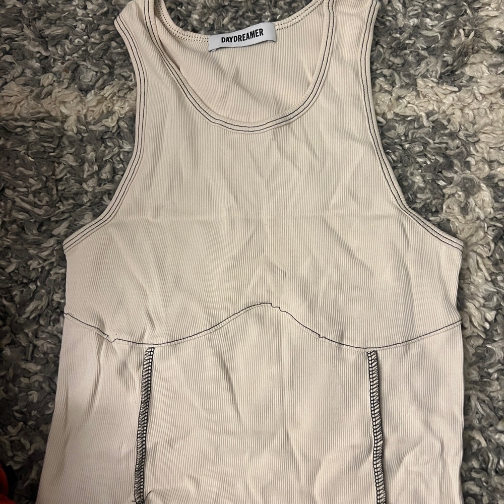 Daydreamer Cream Tank Top